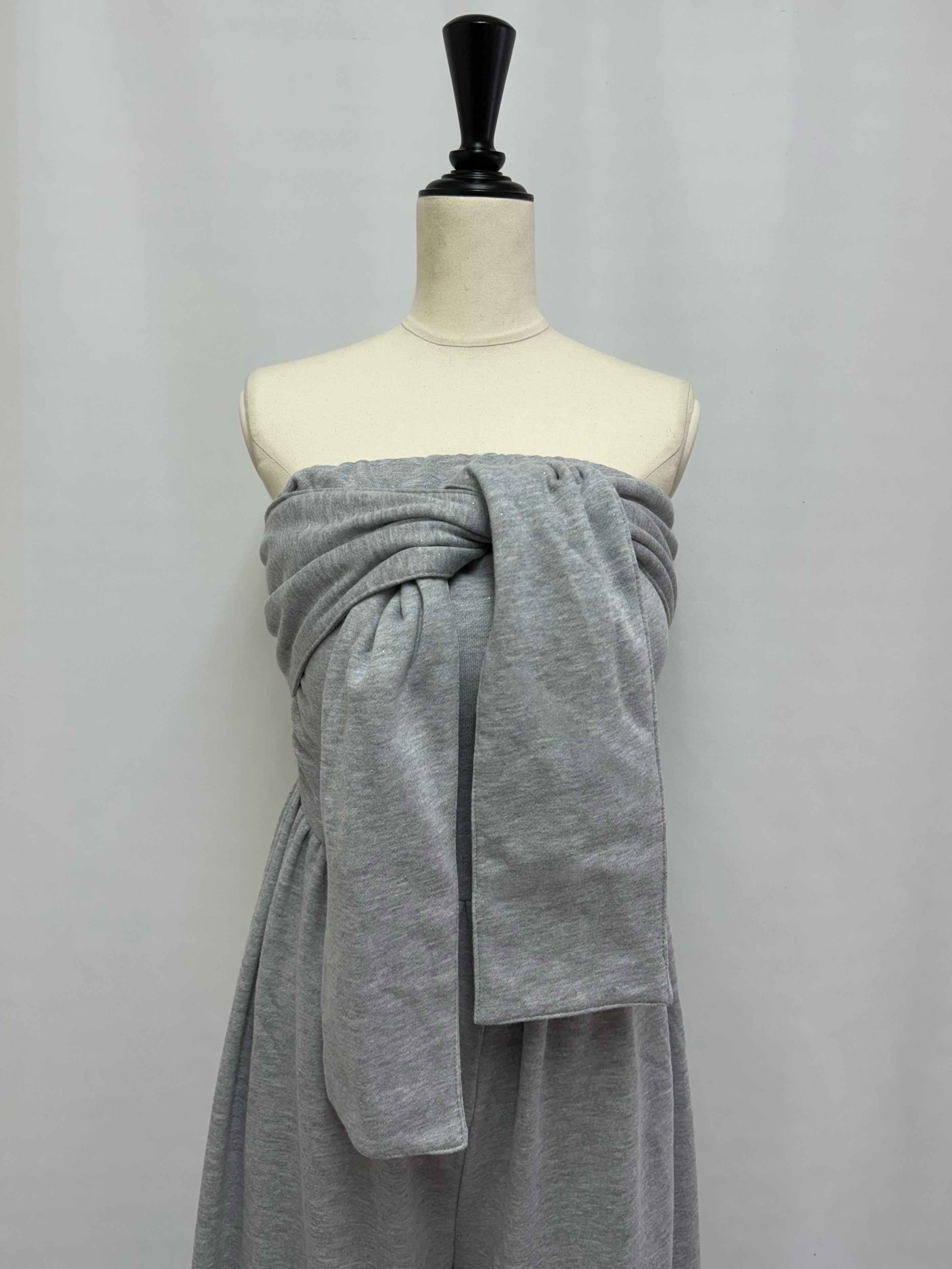 Ribbon sweat all in one