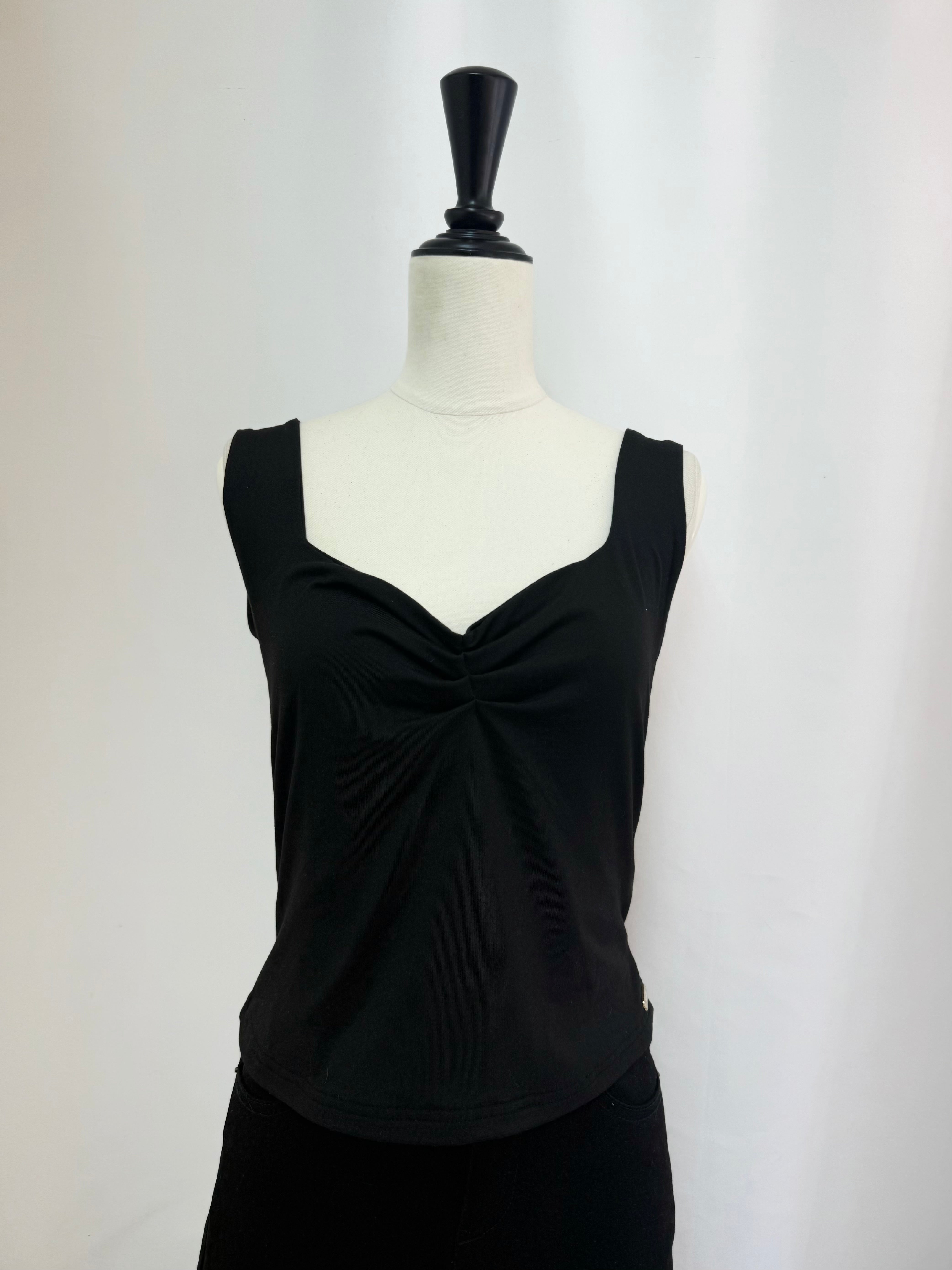 Front gather tank top