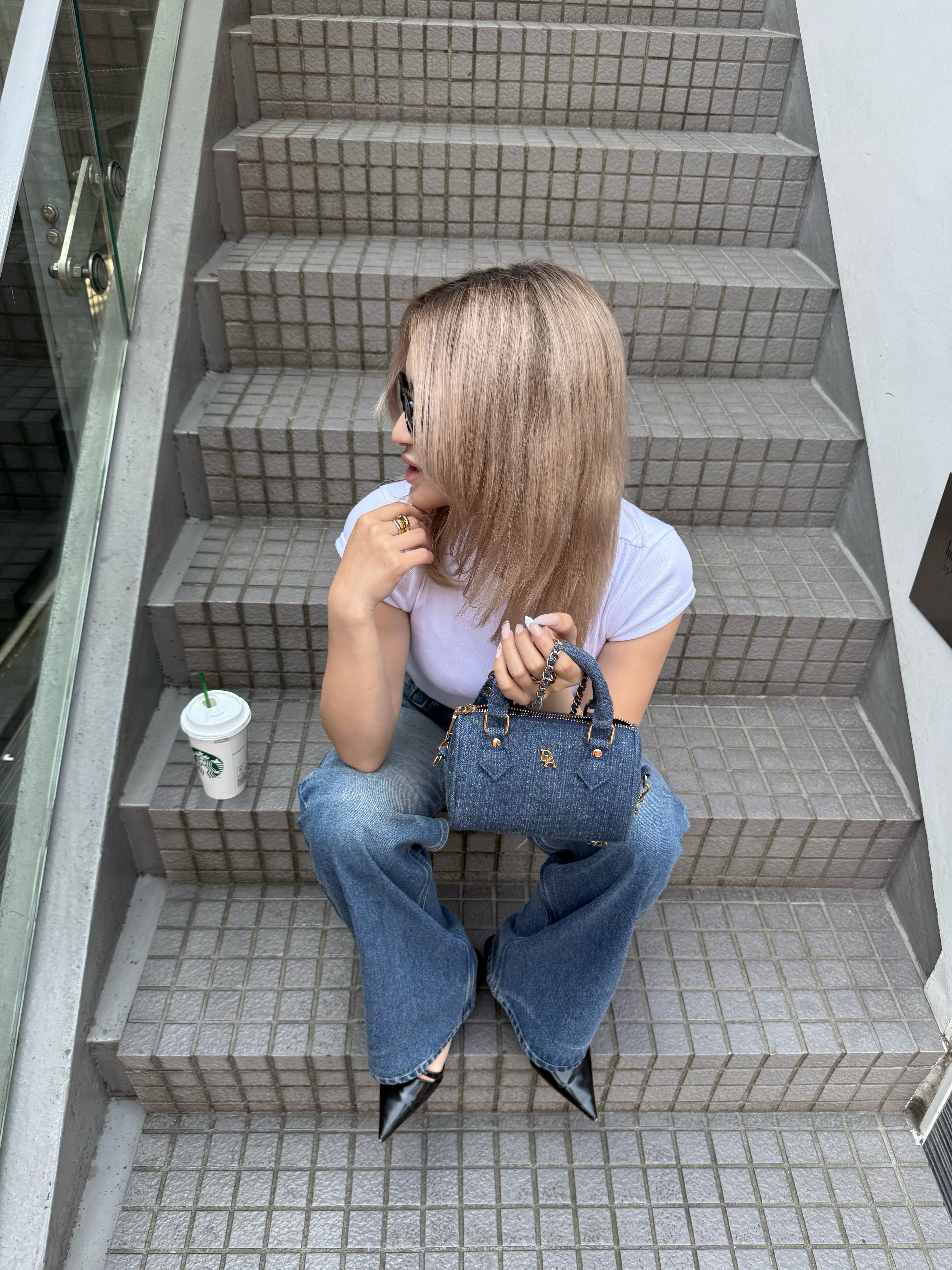 Back damage loose denim | DIANTÉ (ディアンテ)公式通販サイト