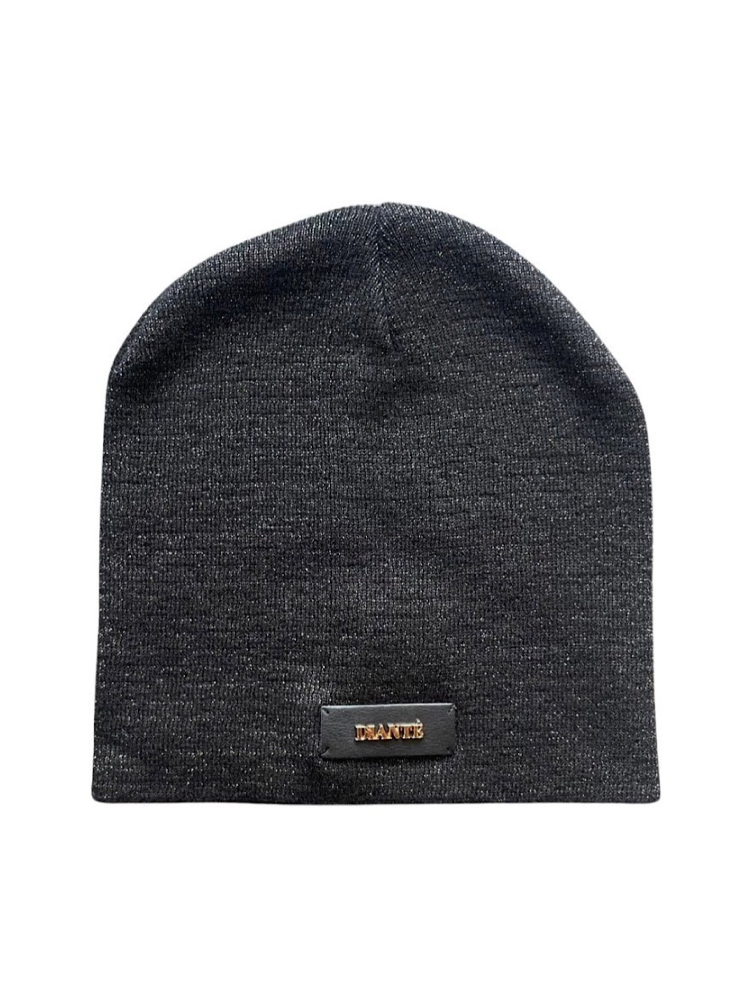 Glitter knit beanie