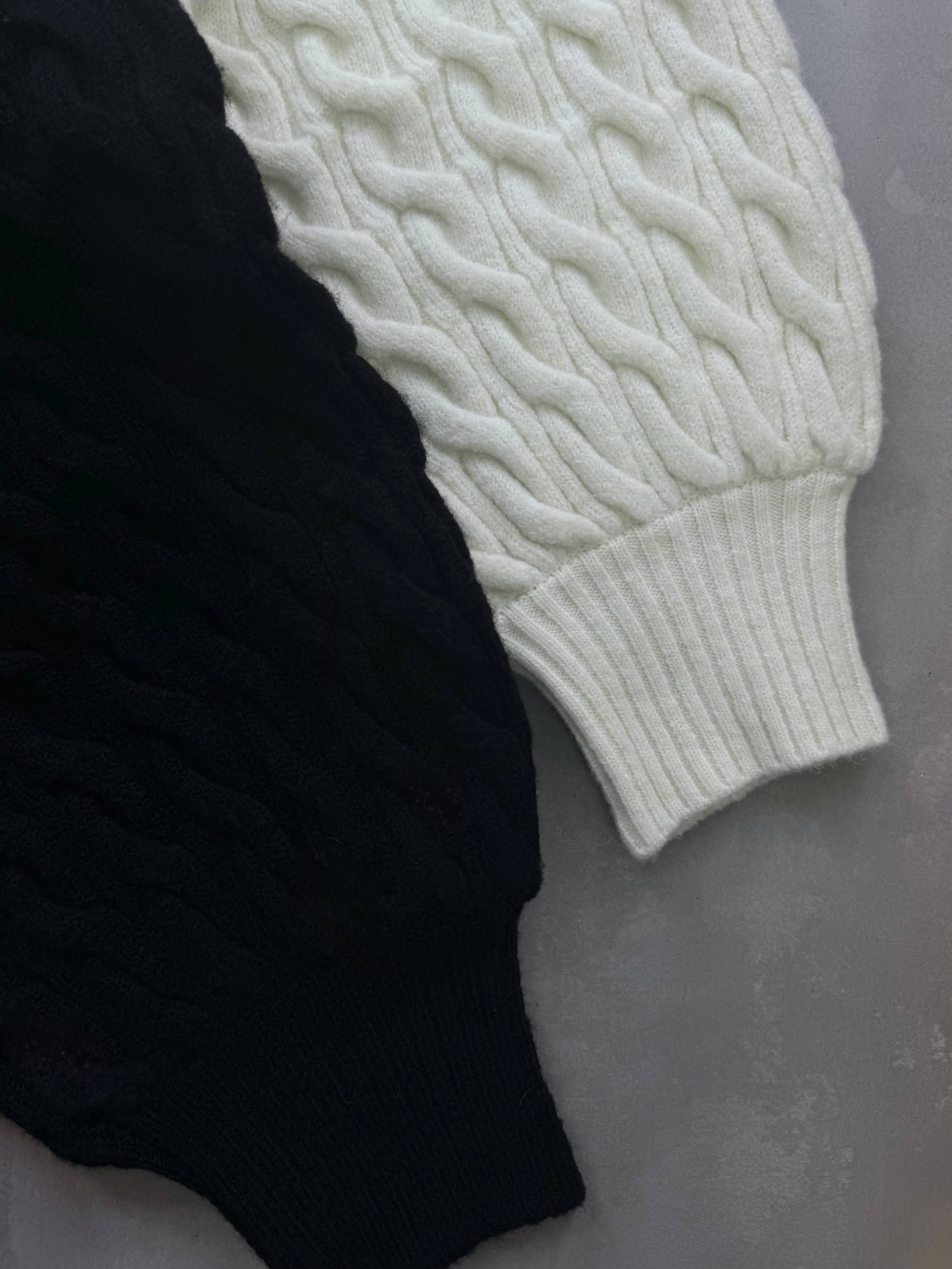 【予約】Bulky cable knit cardigan(SETUP着用可)(9月下旬発送予定)