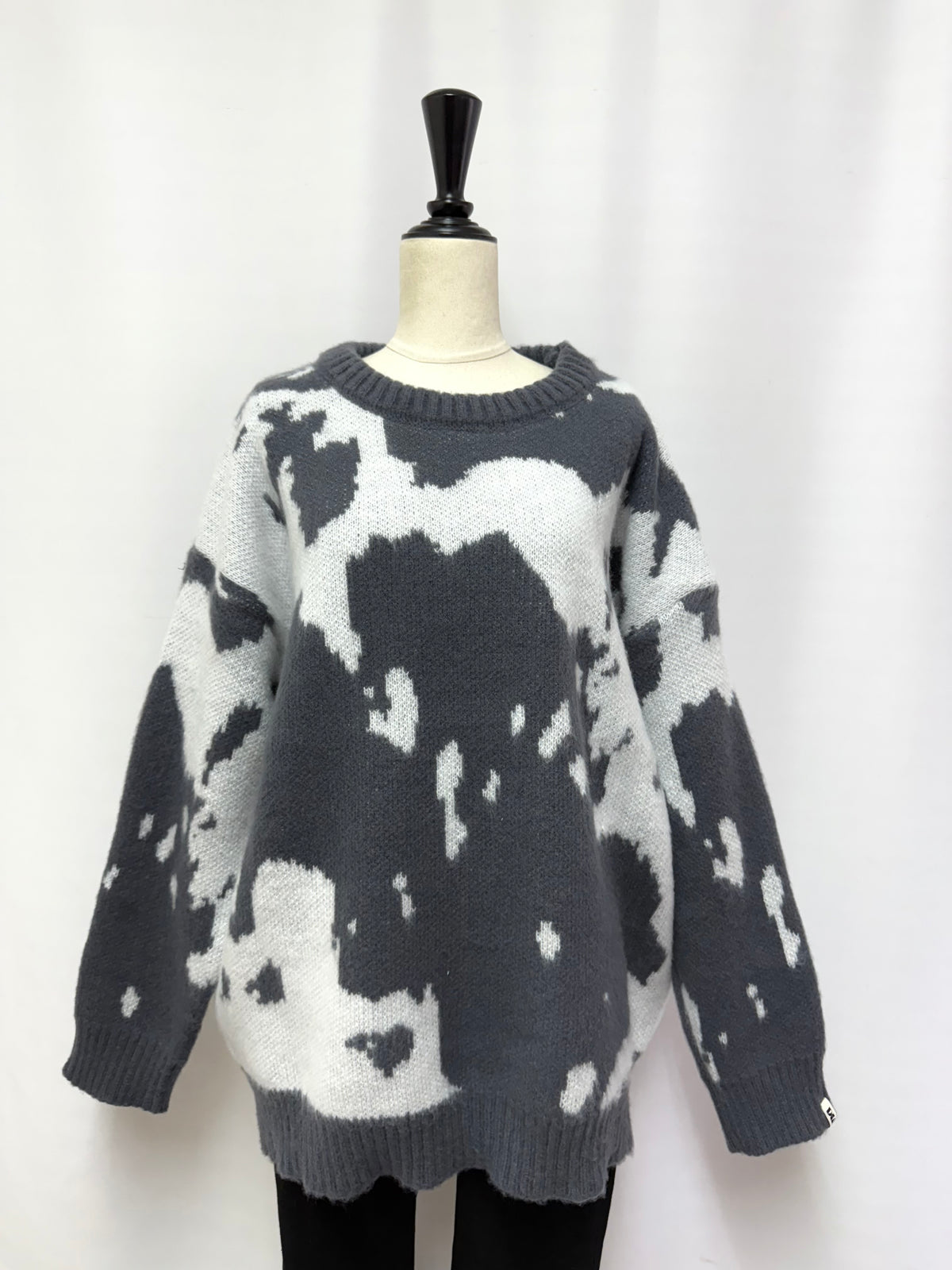 Marble shaggy loose knit