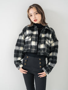 Shaggy shirt-jacket (SET UP着用可）
