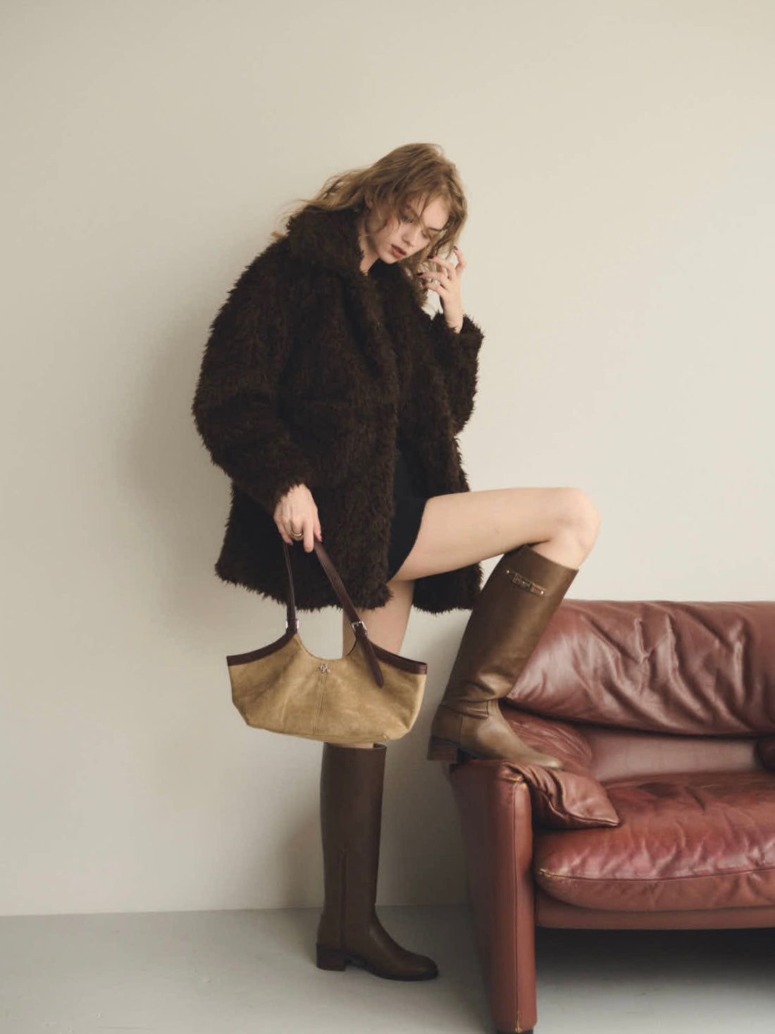 Metal plate long boots