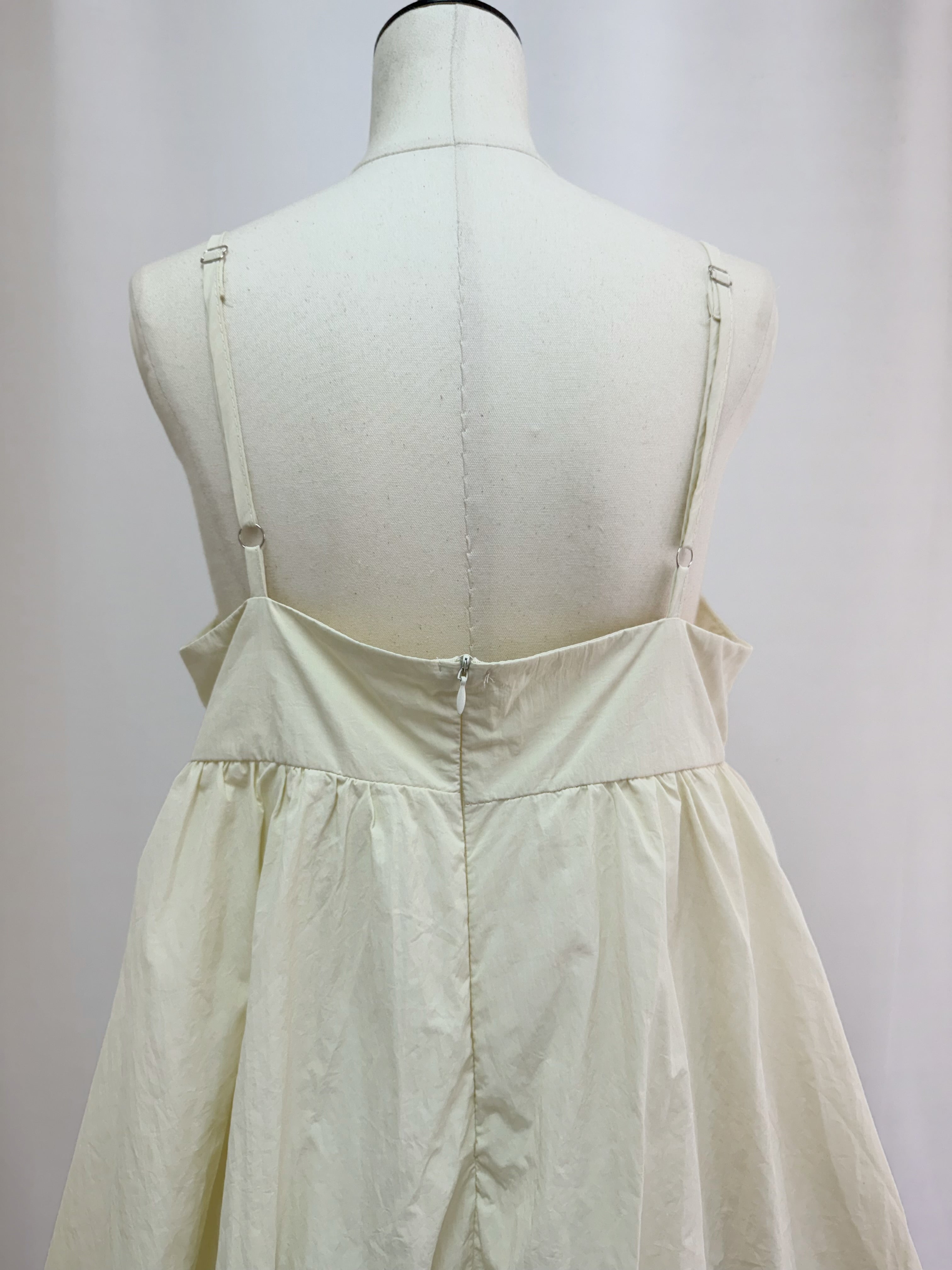 Balloon camisole mini dress