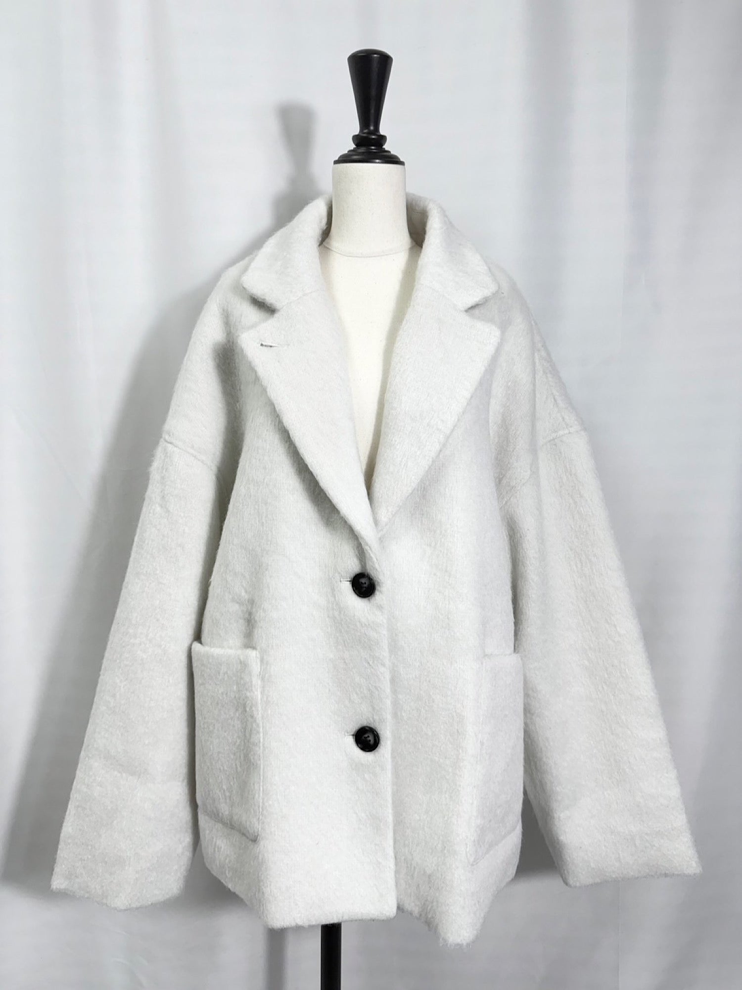 ジャケット・アウター DIANTE Shaggy middle loose coat Shaggy loose jacket/coat | DIANTÉ (ディアンテ)公式通販サイト