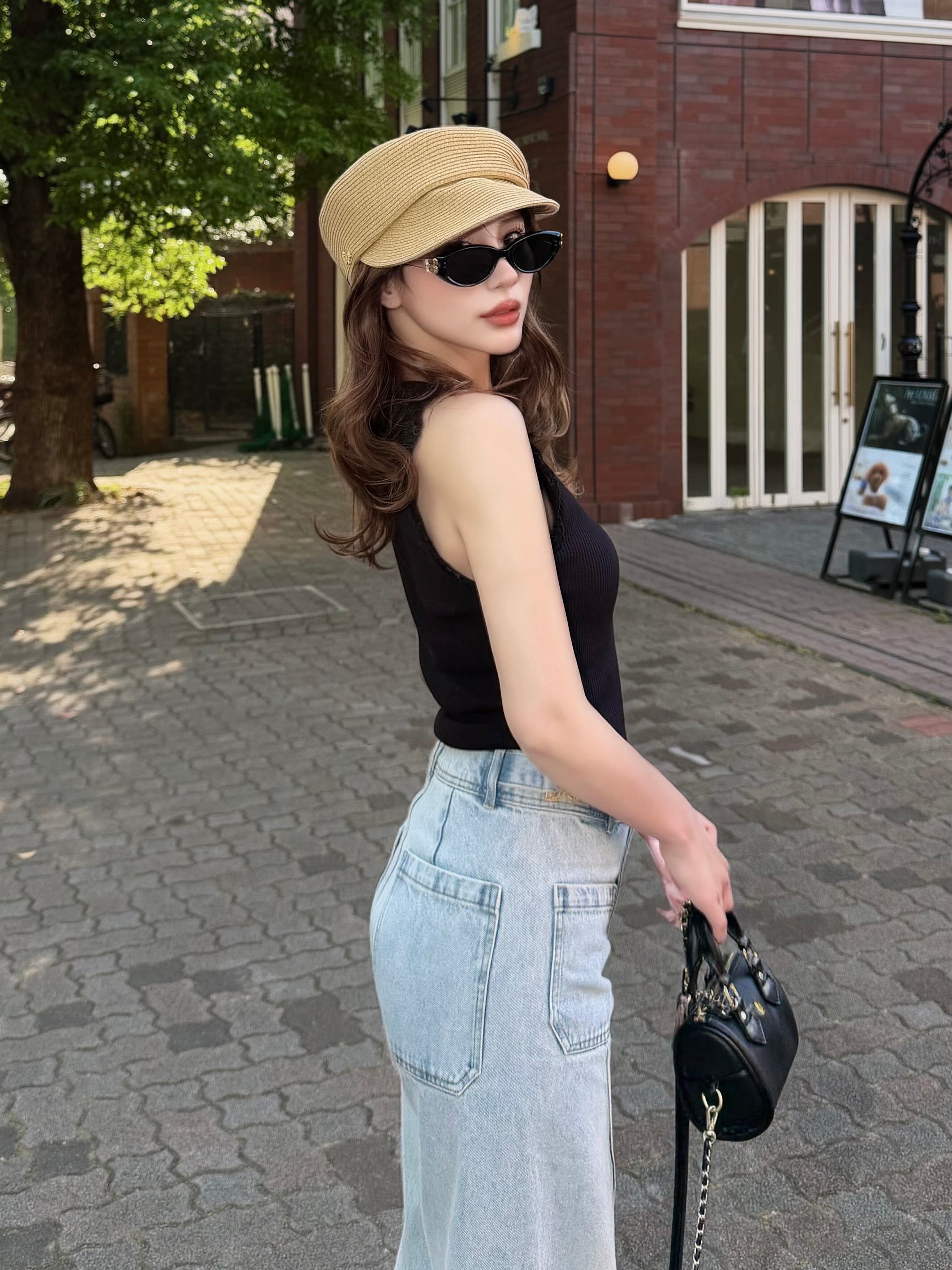 Waist design loose denim | DIANTÉ (ディアンテ)公式通販サイト