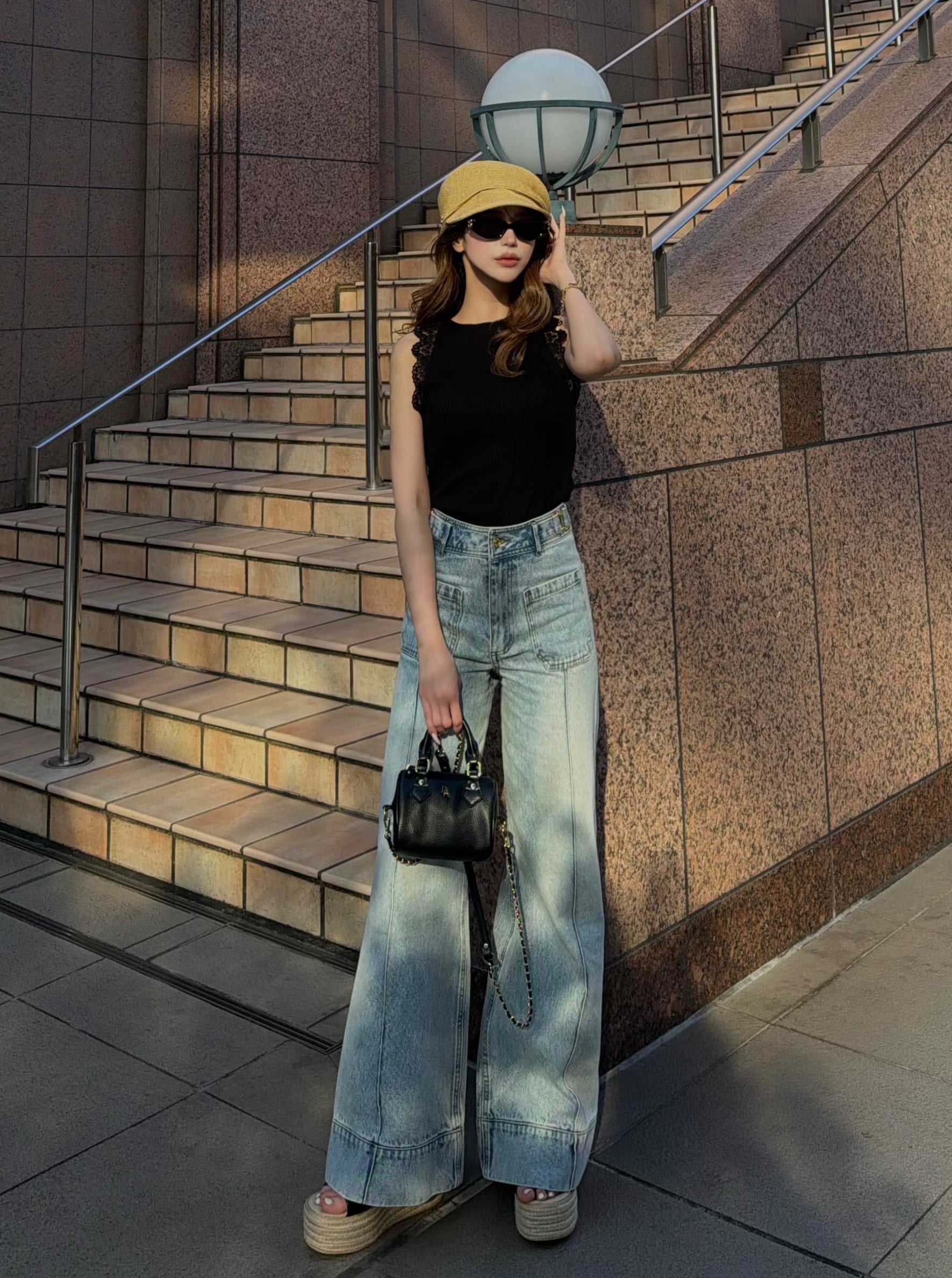Waist design loose denim | DIANTÉ (ディアンテ)公式通販サイト