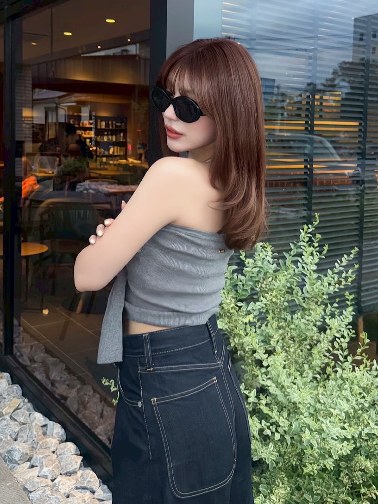 Tie front baretop
