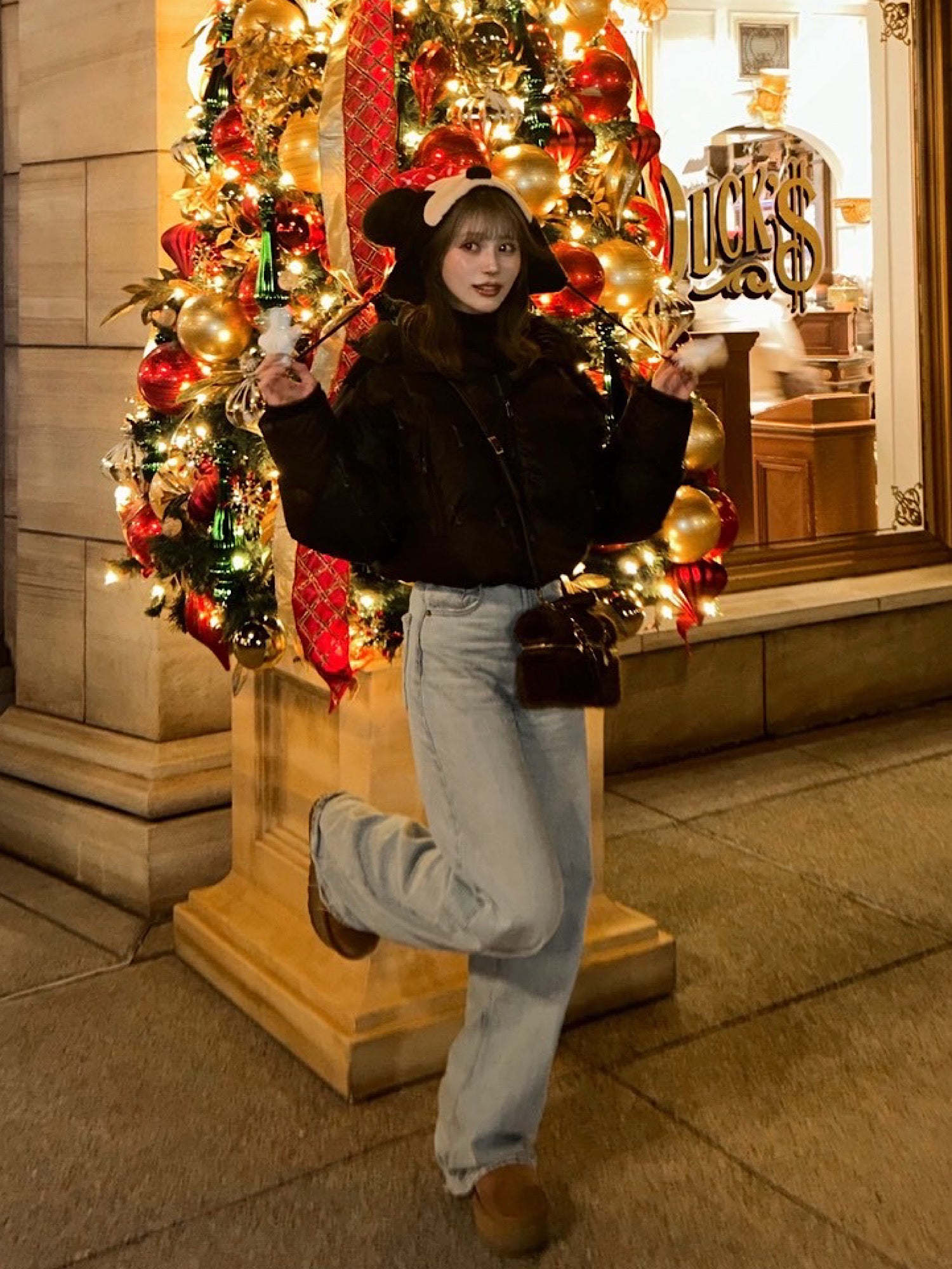 Luster hoodie eco down jacket