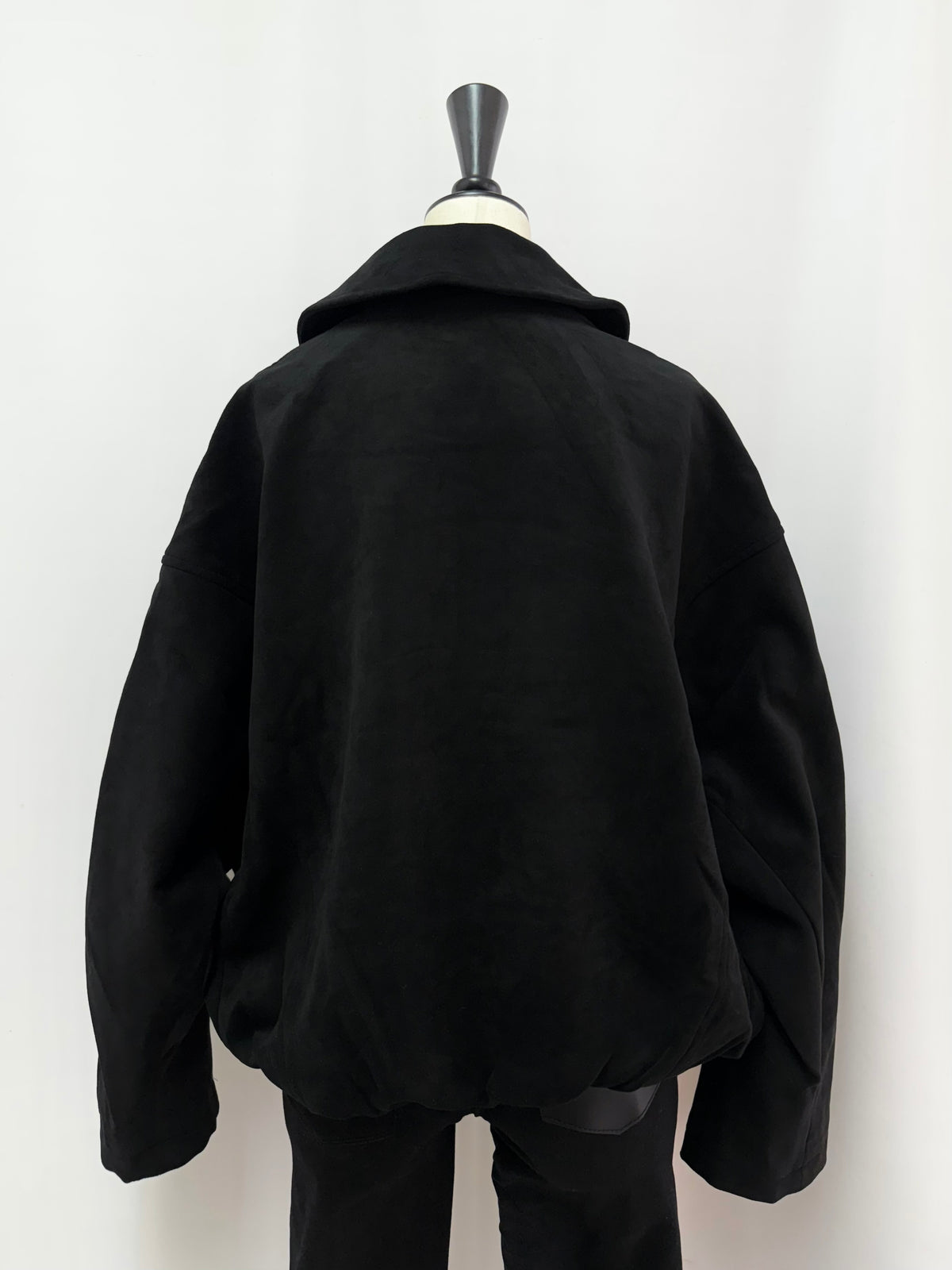 Eco suede raglan sleeves blouson(SETUP着用可)