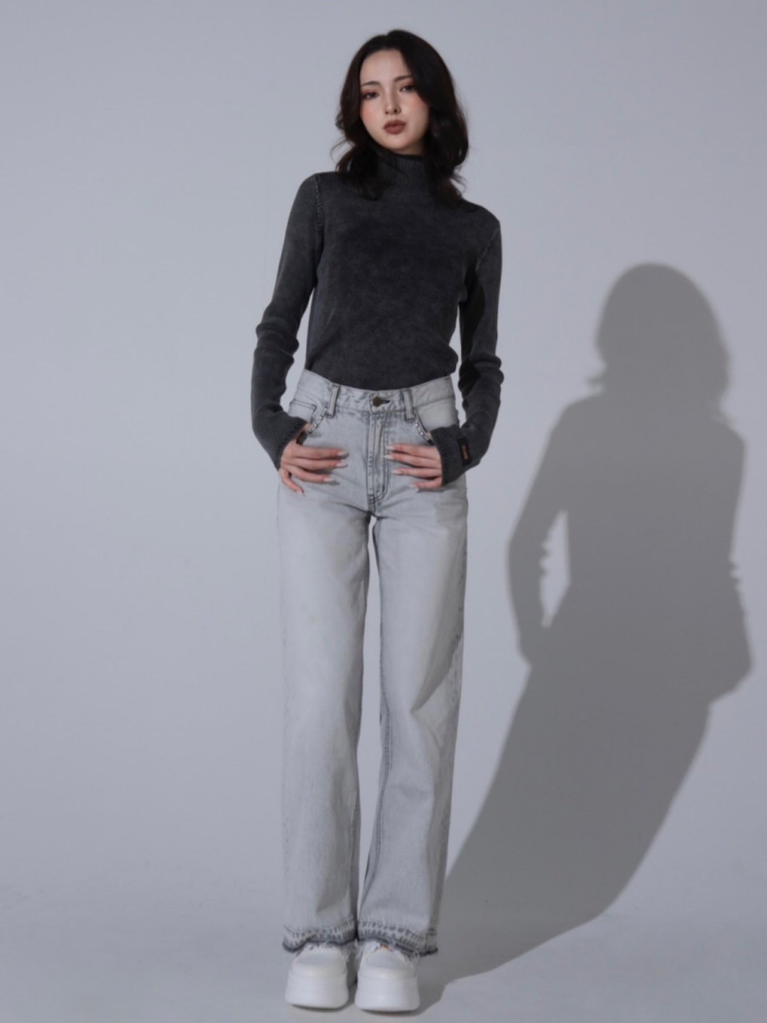 【予約】Rivet design loose denim(10月下旬〜11月上旬発送予定)