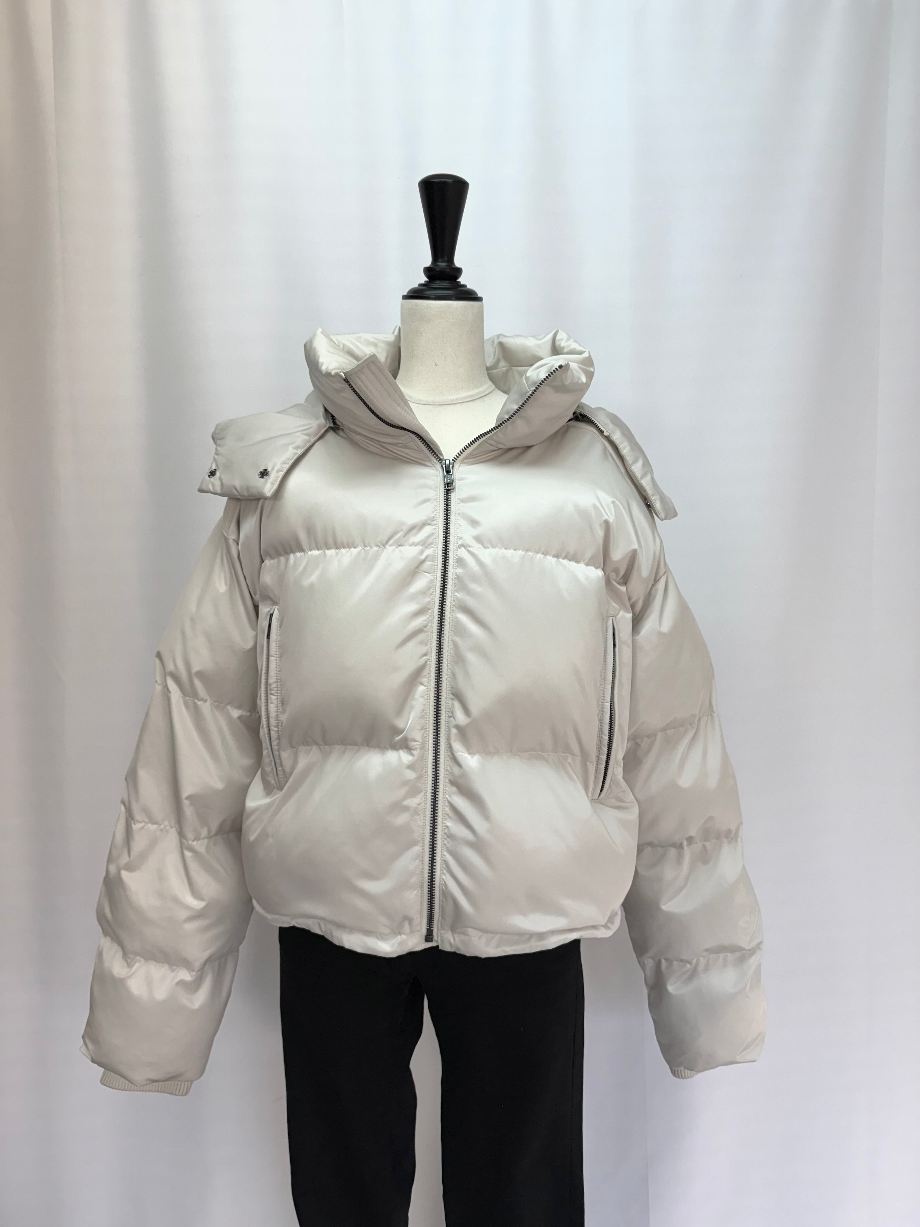 Luster hoodie eco down jacket