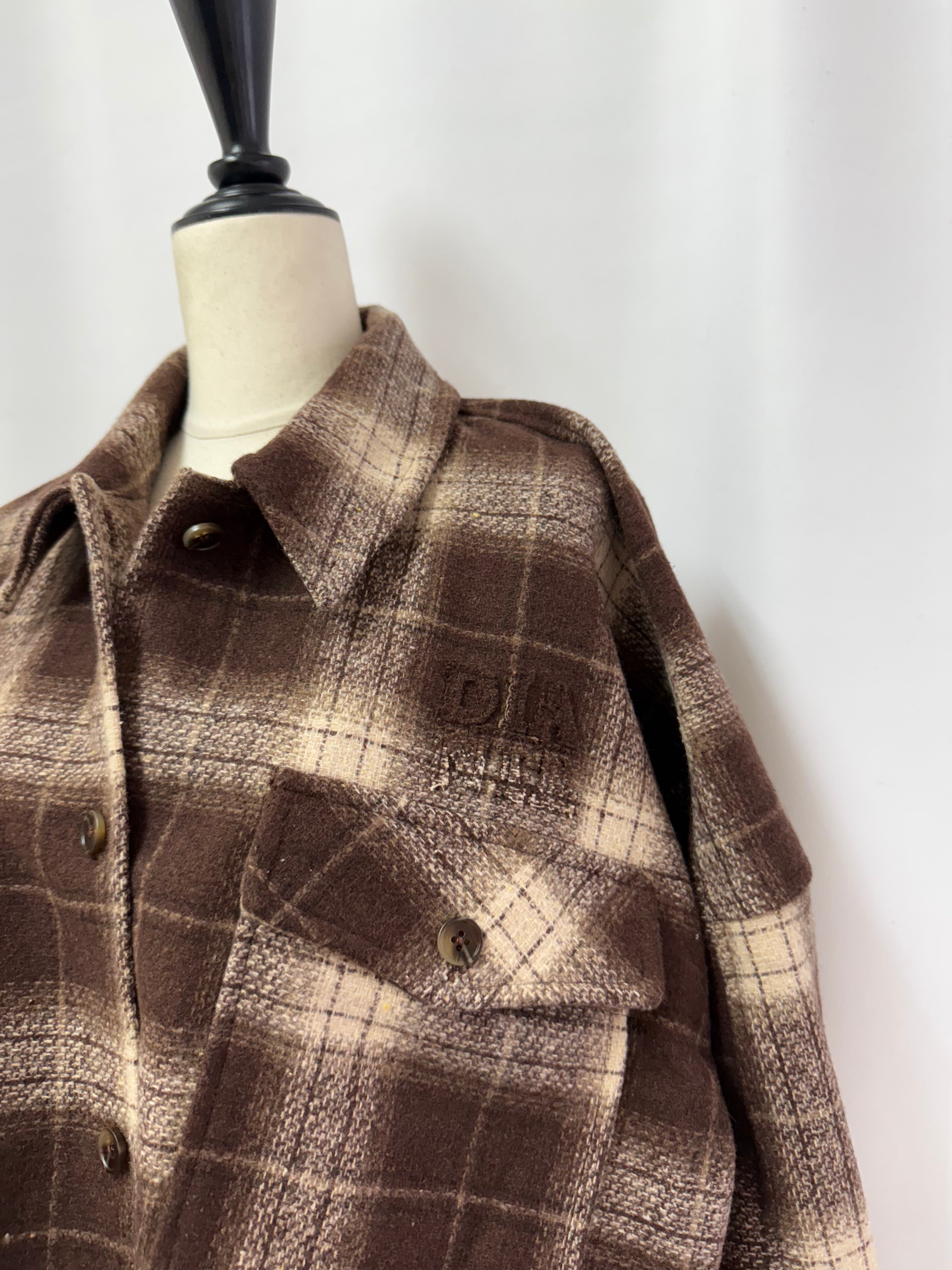 【予約】Big pocket flannel shirt/jacket(9月下旬発送予定)