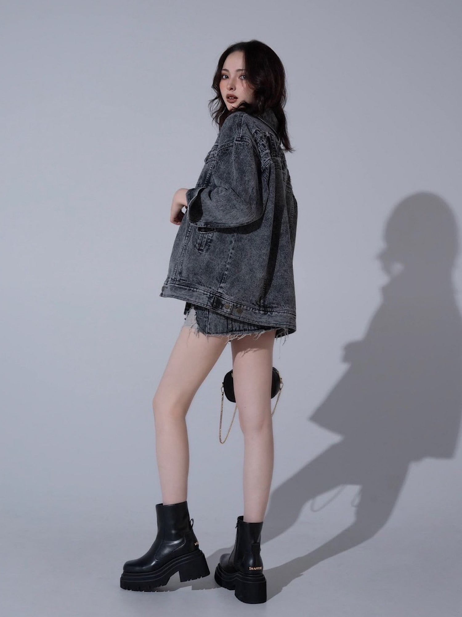 Chemical wash denim jacket | DIANTÉ (ディアンテ)公式通販サイト