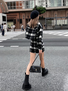 Shaggy mini skirt (SET UP着用可）