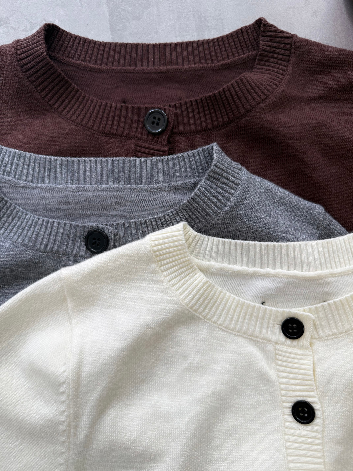 【予約】Cotton knit cardigan✕pants SET UP(11月上旬発送予定)