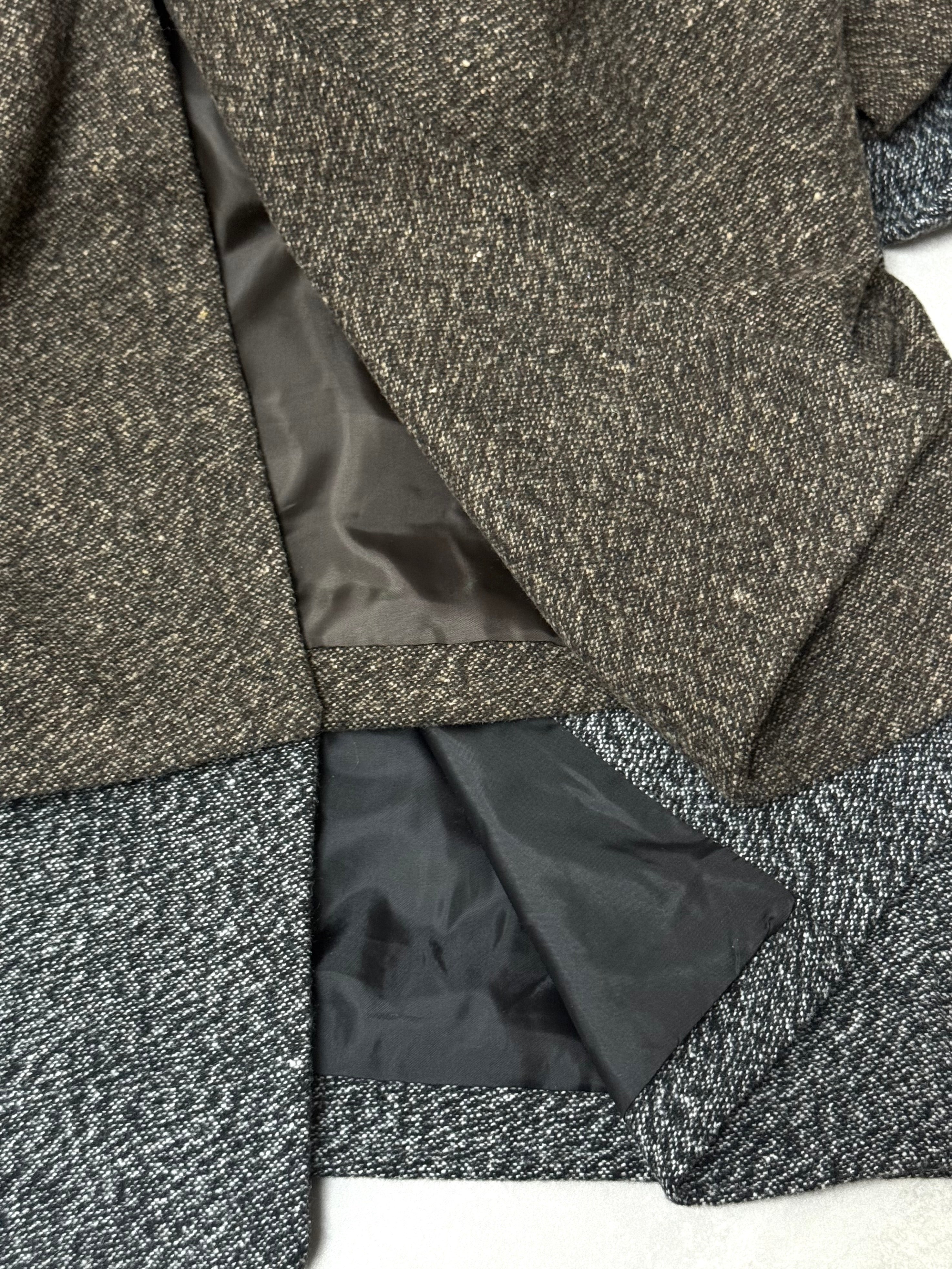 Double breasted maxi coat