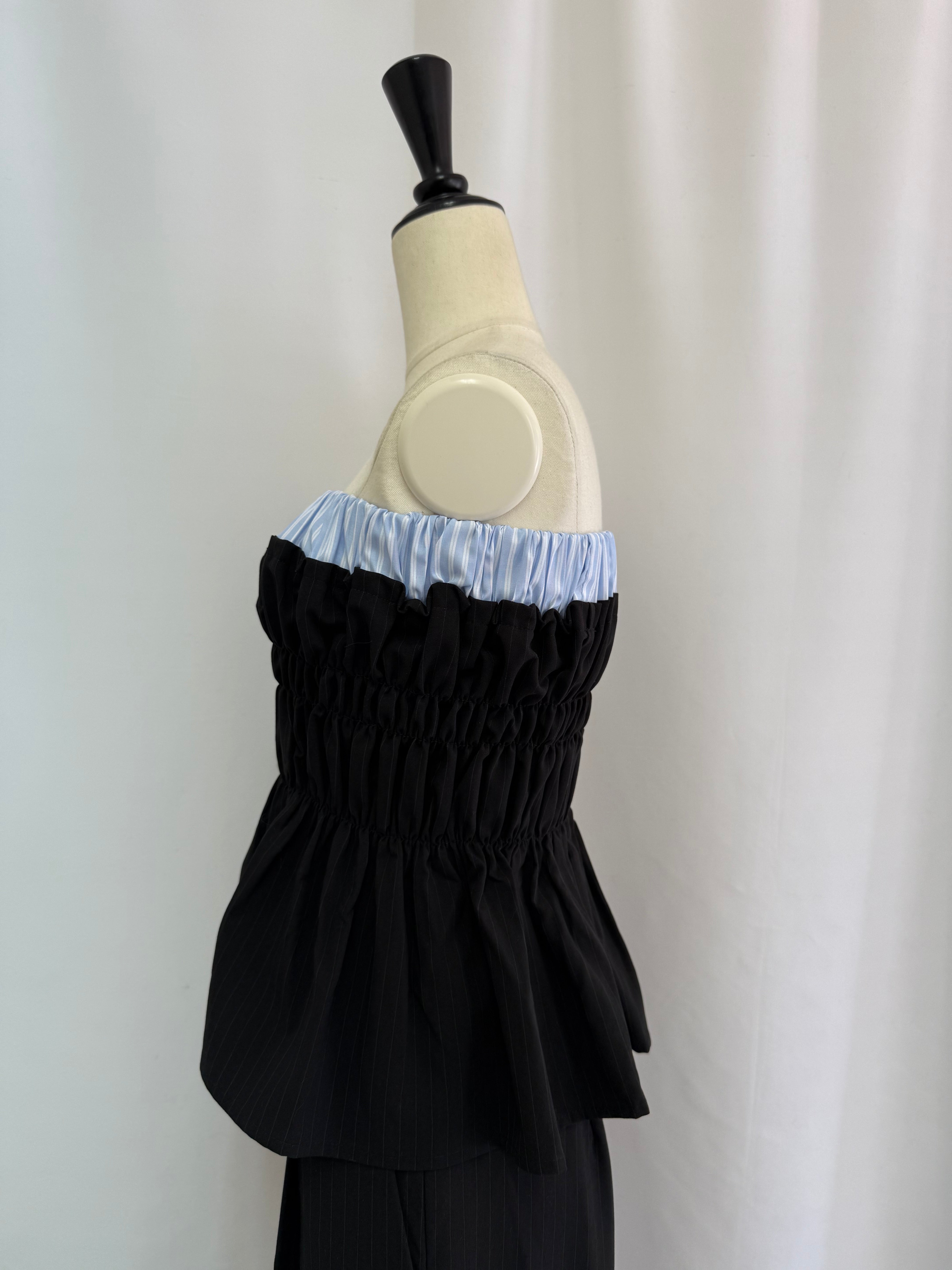Layered peplum bare top | DIANTÉ (ディアンテ)公式通販サイト