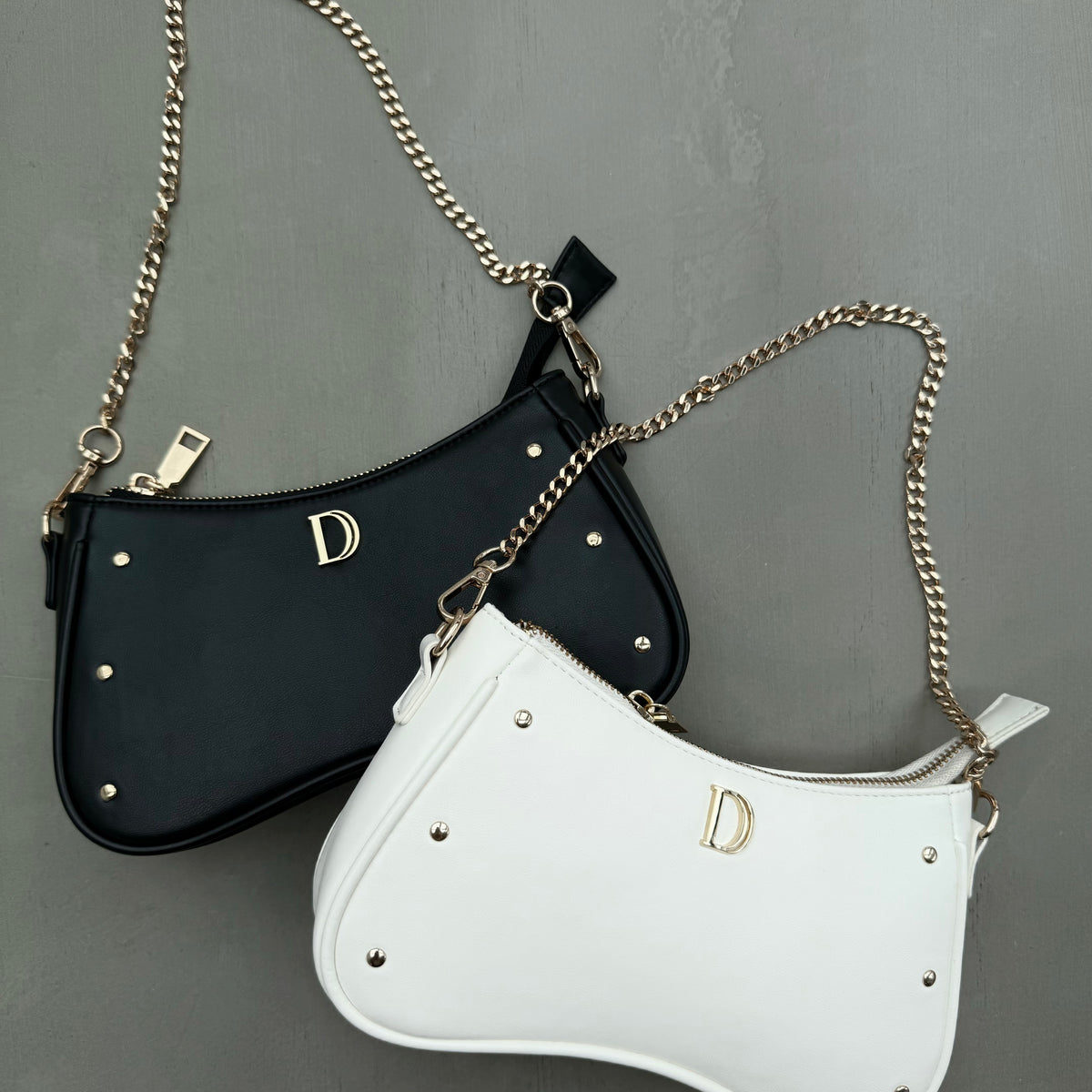 Studs eco leather shoulder bag | DIANTÉ (ディアンテ)公式通販サイト