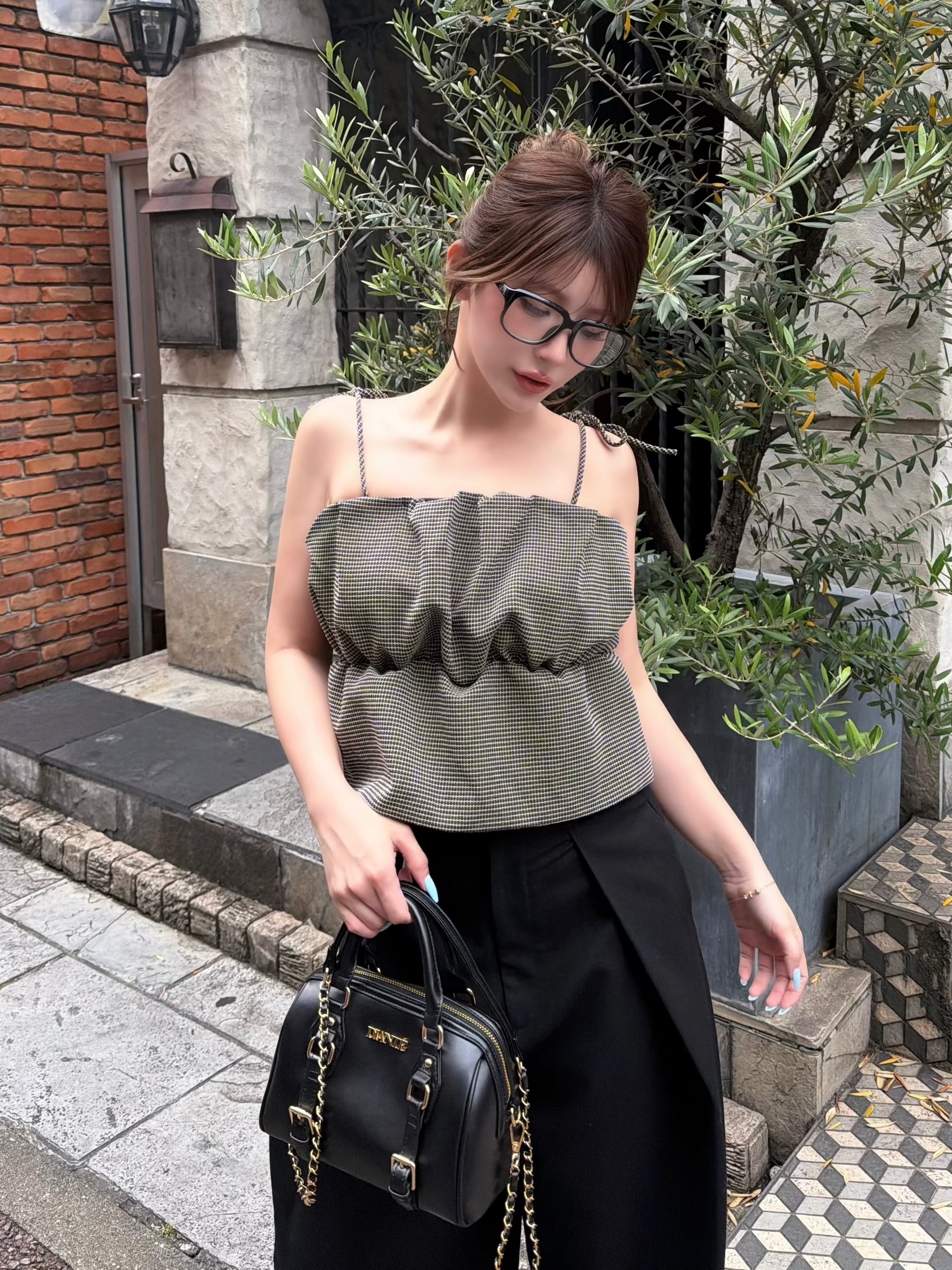 Chain belted boston bag | DIANTÉ (ディアンテ)公式通販サイト