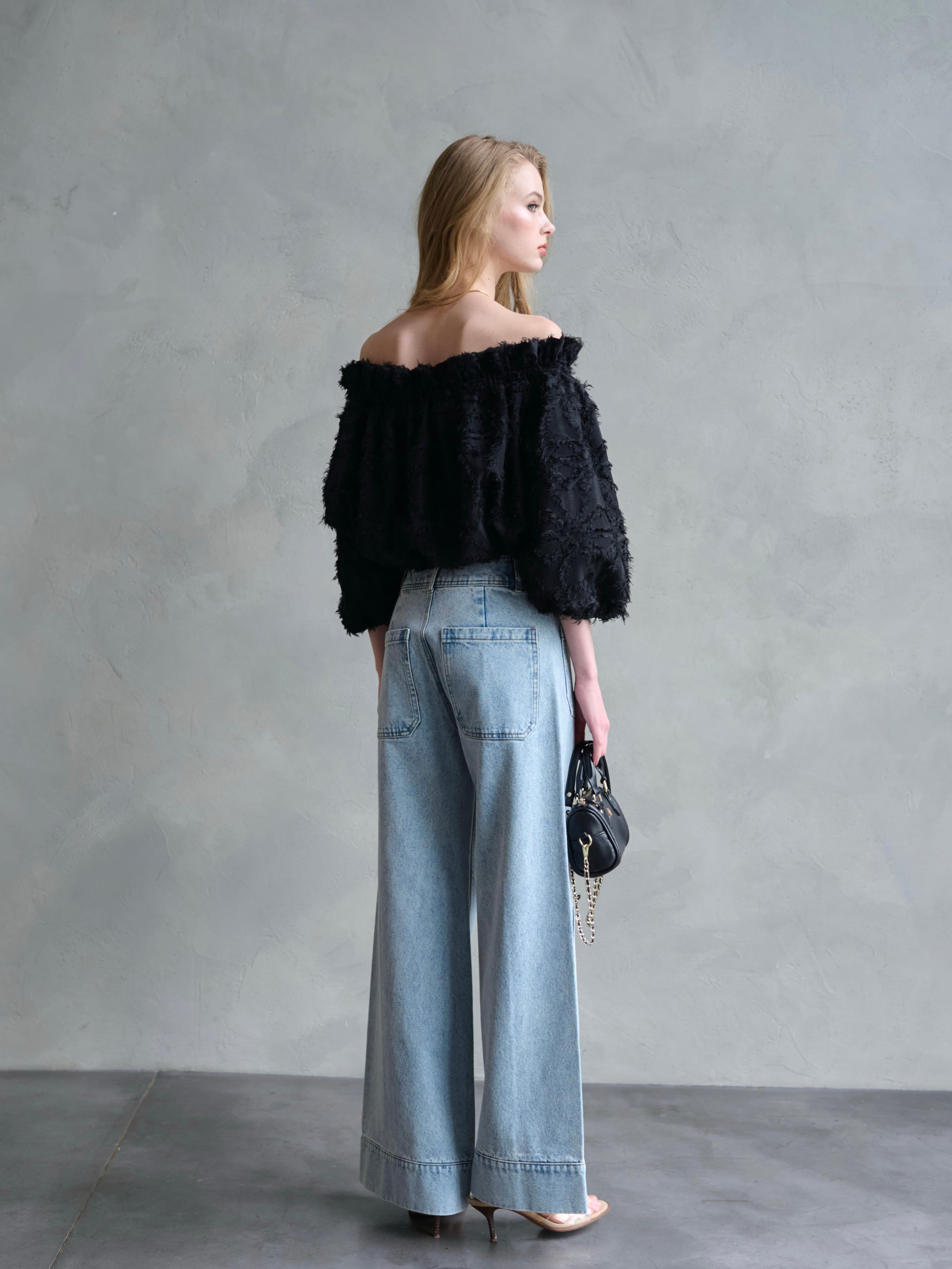 Waist design loose denim | DIANTÉ (ディアンテ)公式通販サイト