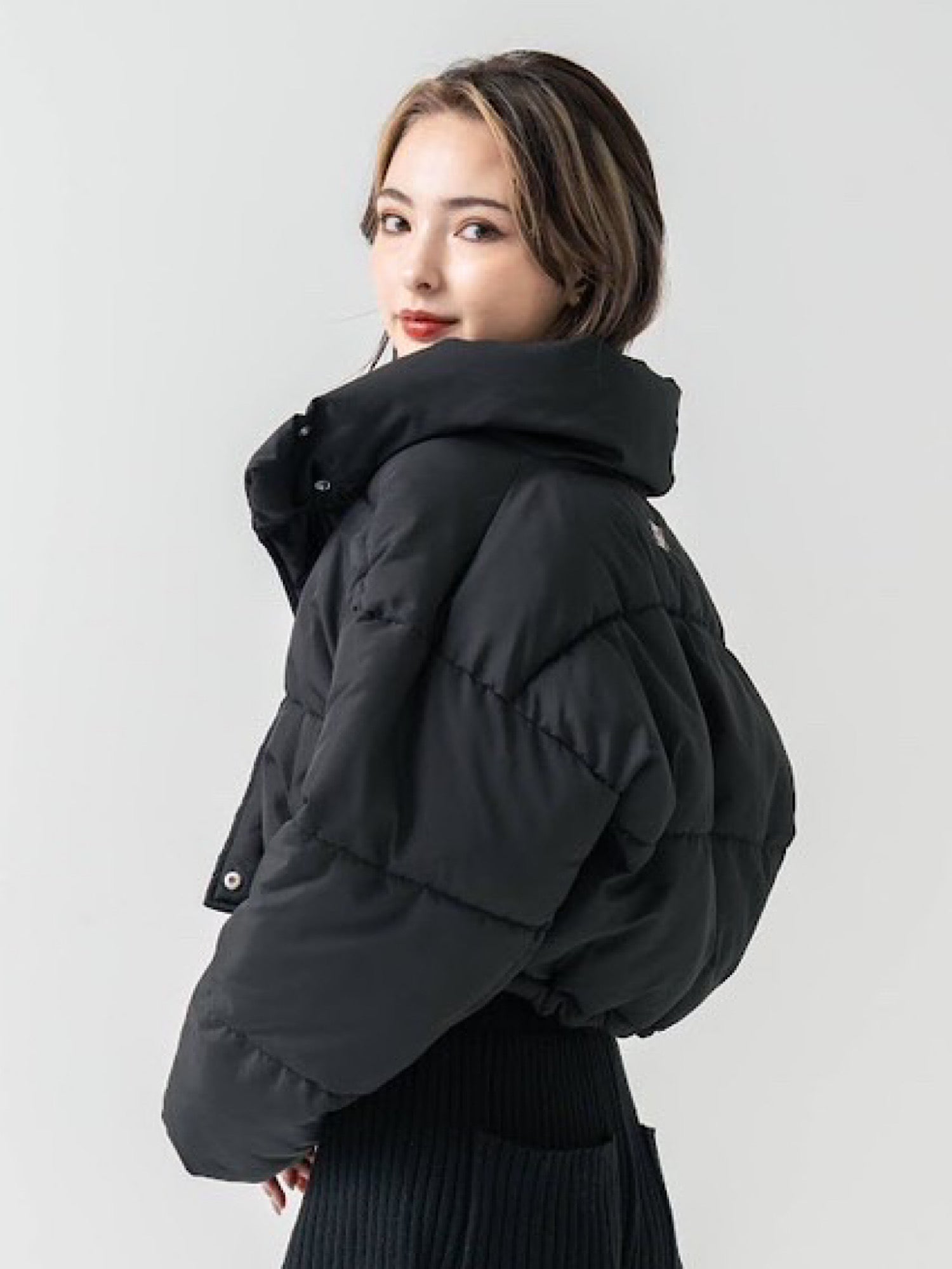 Stand neck down jacket