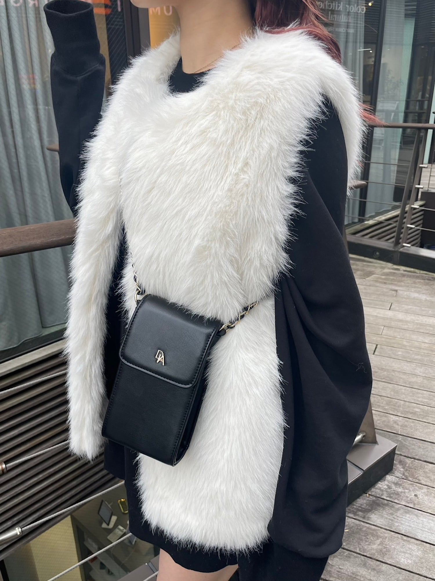 【予約】Premium eco fur vest(11月下旬〜12月上旬発送予定)