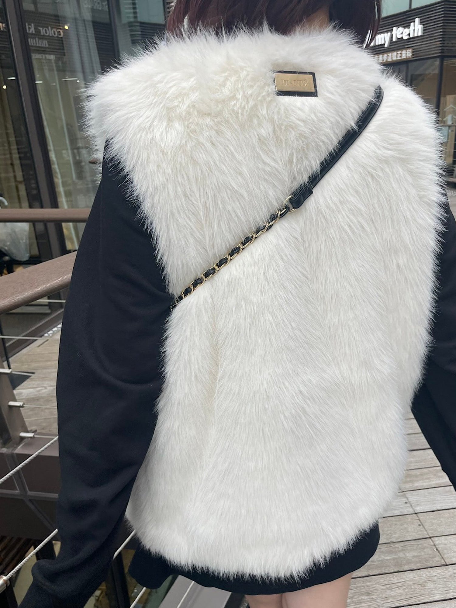 【予約】Premium eco fur vest(11月下旬〜12月上旬発送予定)