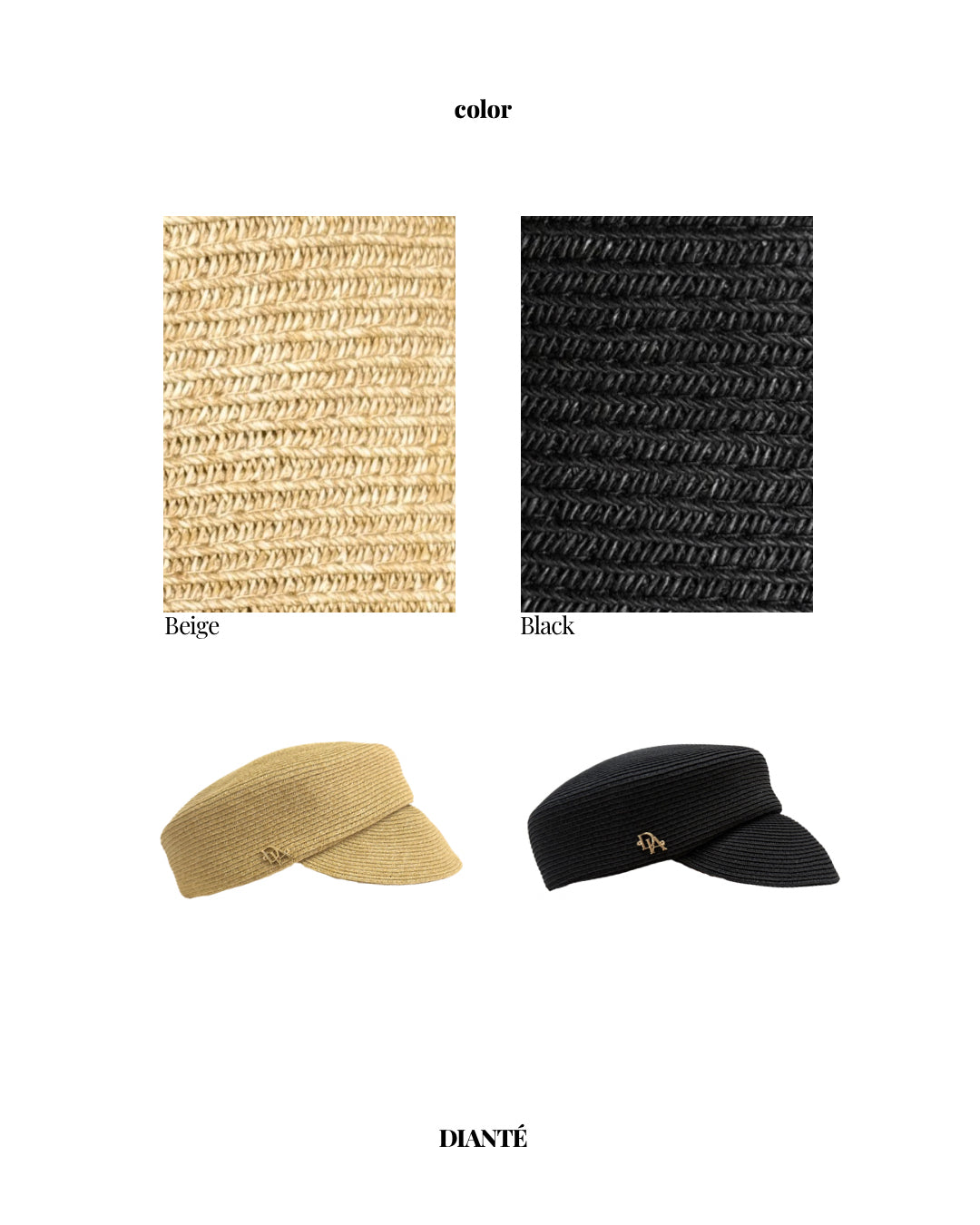 【予約】Rattan casquette(6月下旬発送予定)
