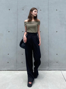 Side button pants (SET UP着用可能)