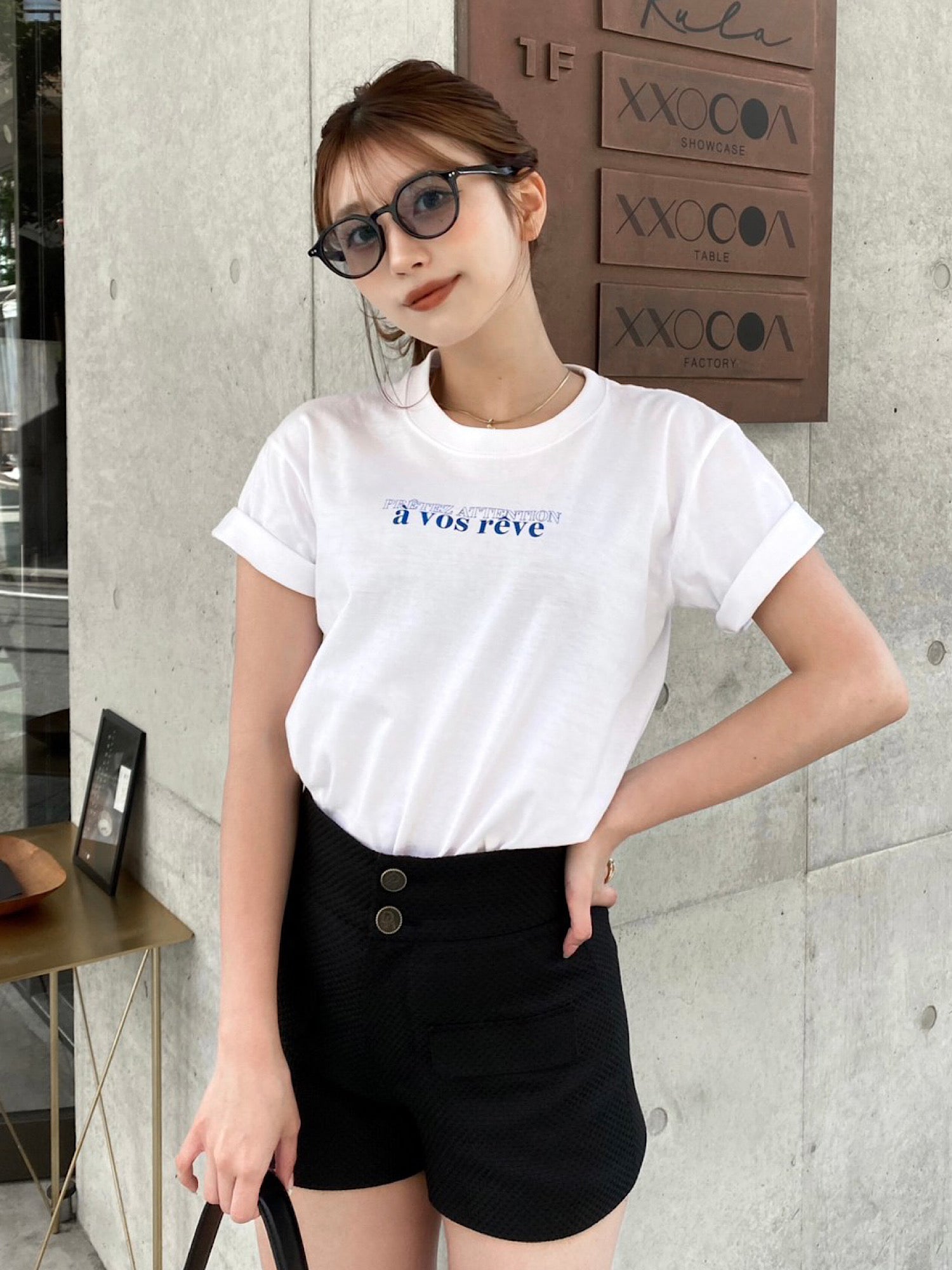 Front message Tee