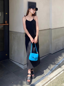 Cut maxi dress  with inner bra