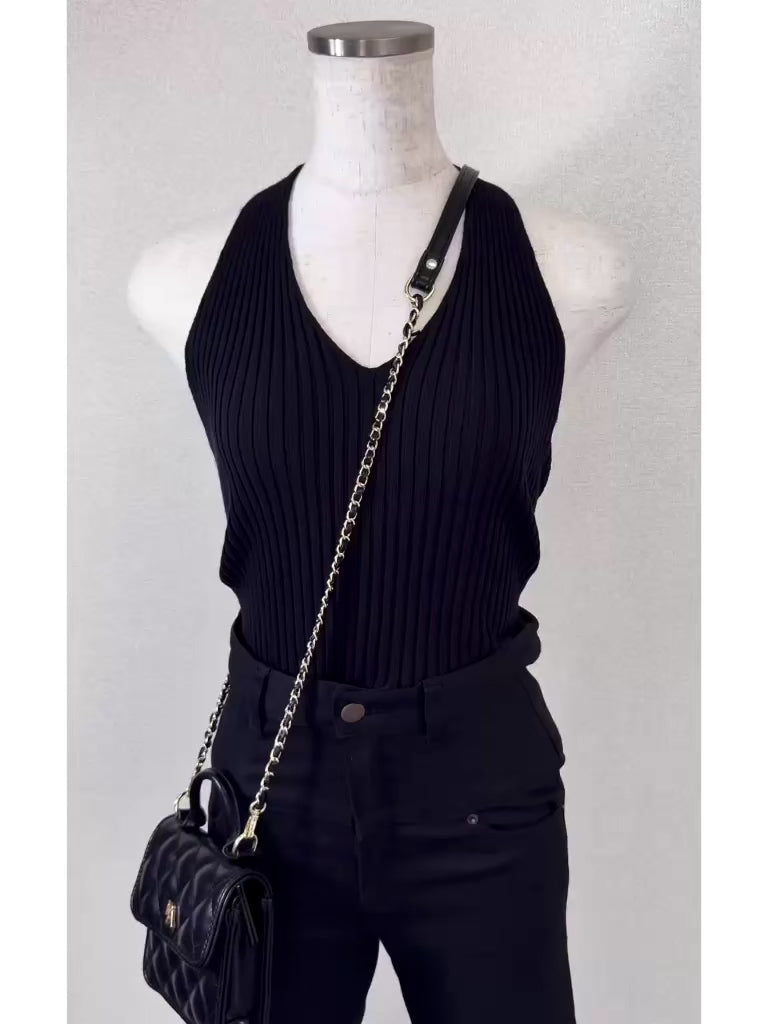 Halter neck knit tops | DIANTÉ (ディアンテ)公式通販サイト