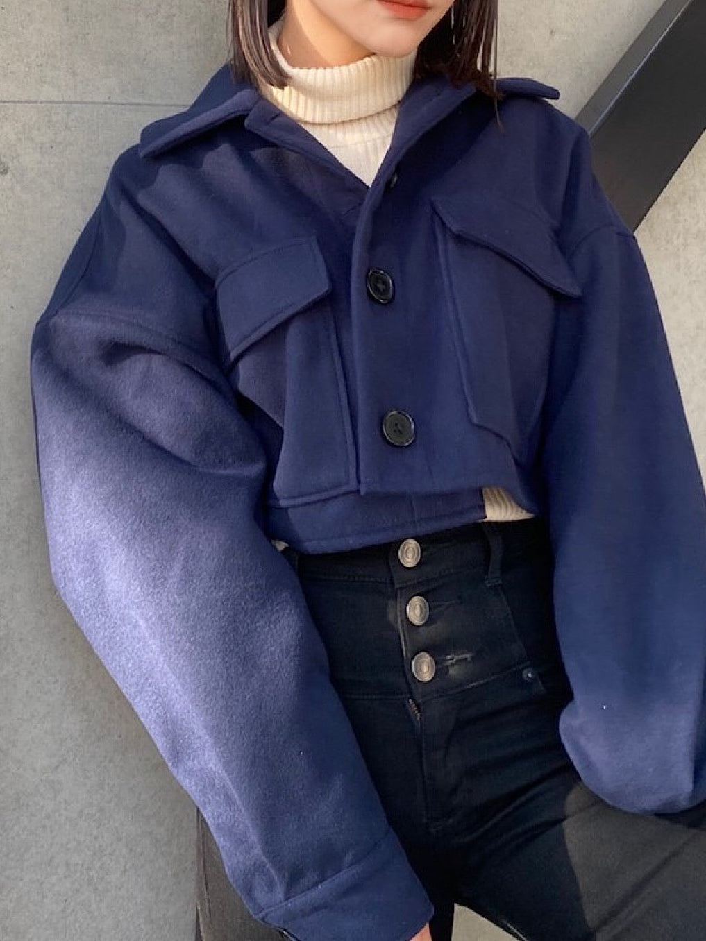 Chunky shirts jacket