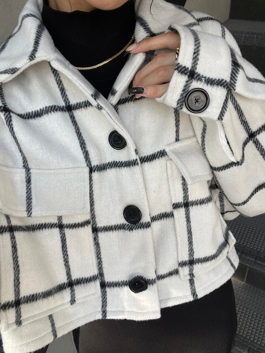 Chunky shirts jacket