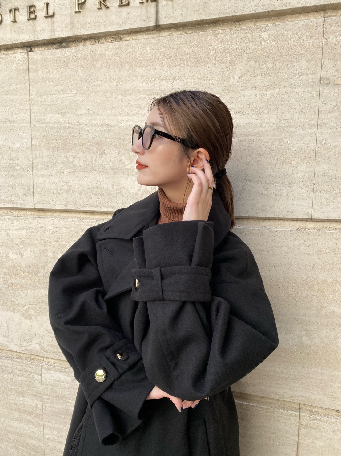 2way big collar coat | DIANTÉ (ディアンテ)公式通販サイト