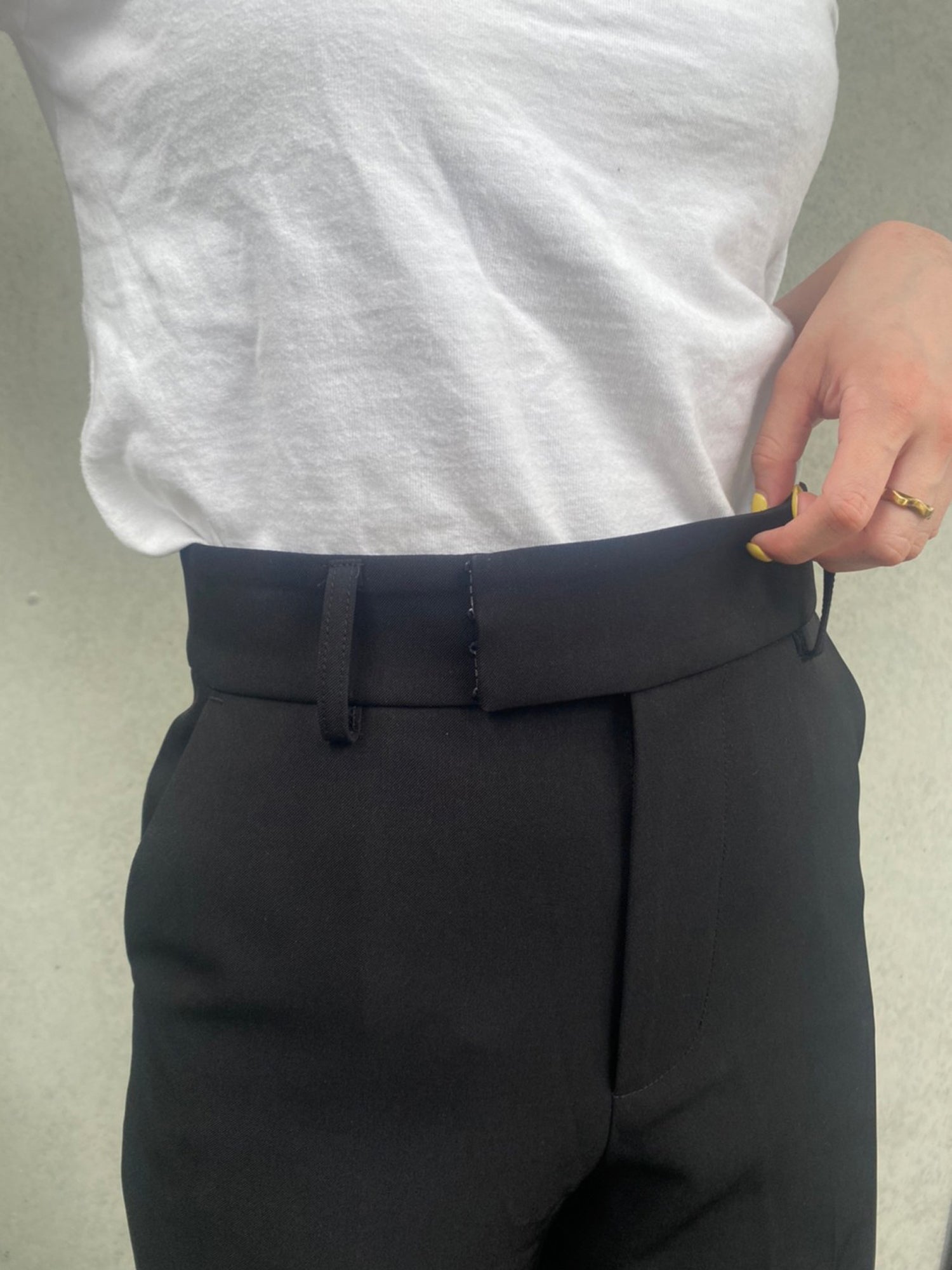 Preppy loose pants