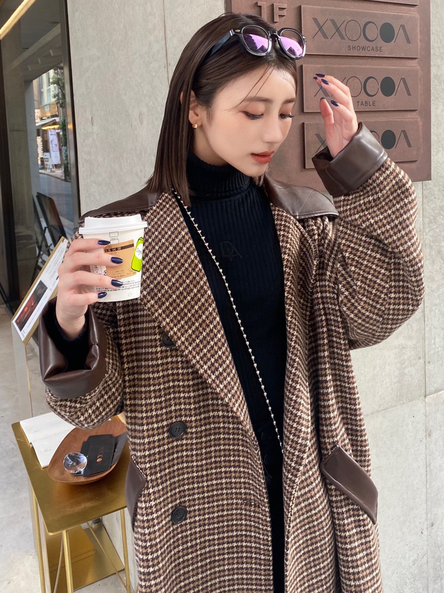 Mix material coat