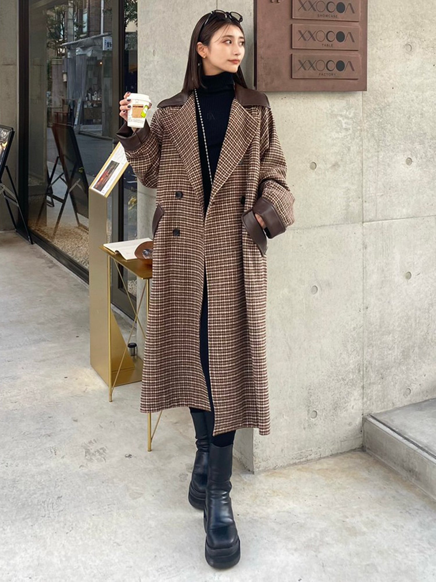 Mix material coat