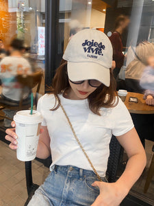 Message logo cap