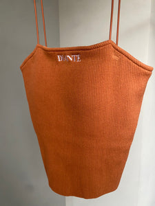 Simple logo camisole with inner bra