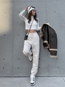 Middle gauge short knit