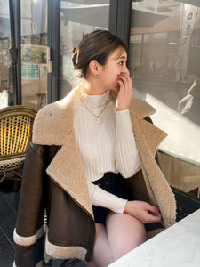 Middle gauge short knit