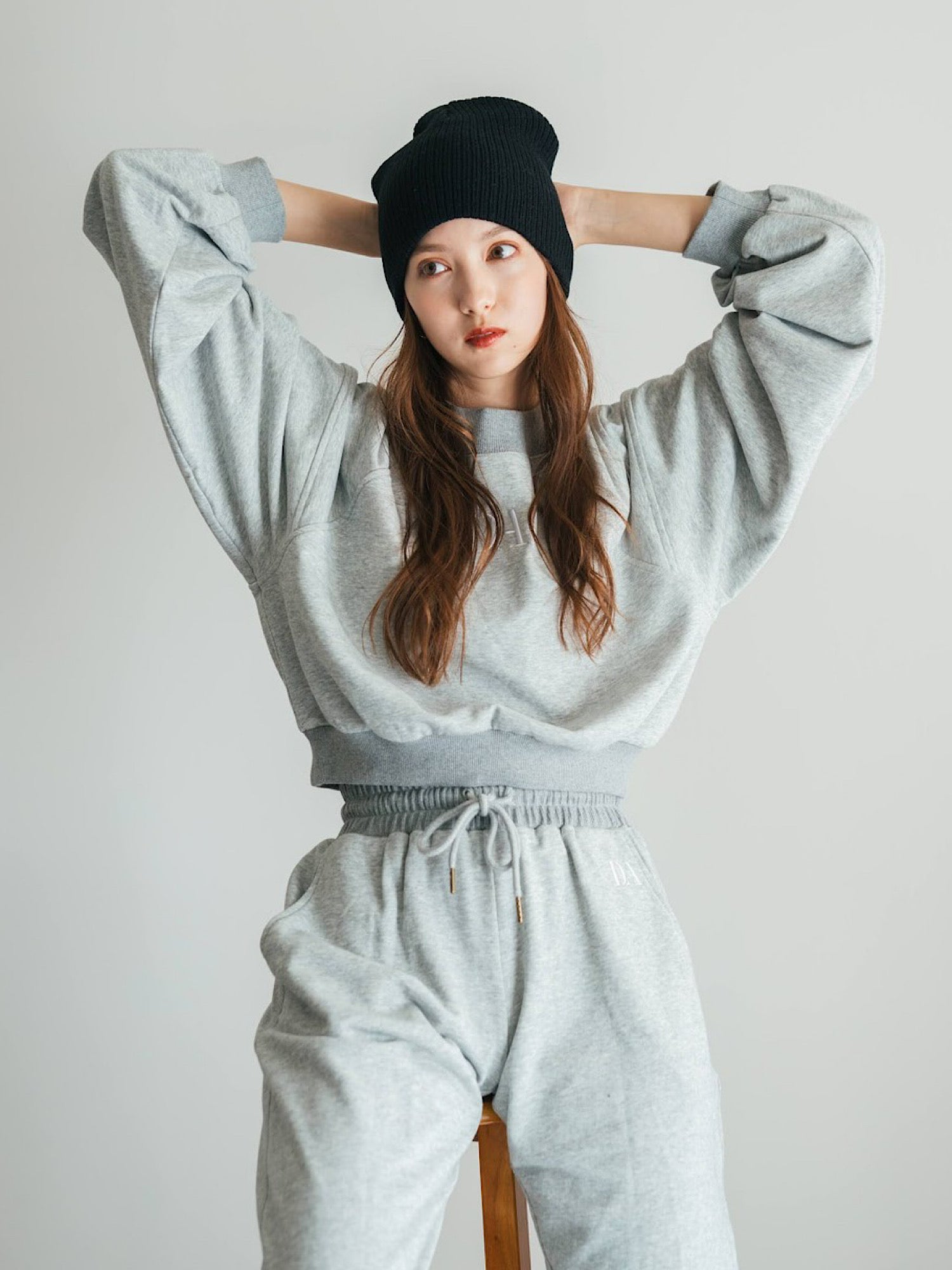 Accent logo sweatpants SET UP着用可能