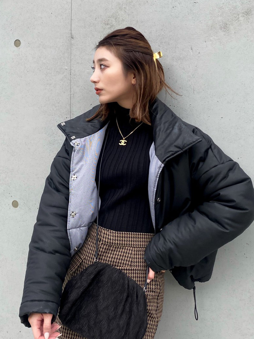 Inner pattern down jacket | DIANTÉ (ディアンテ)公式通販サイト