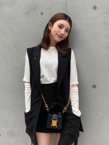 Cut out long sleeve Tee